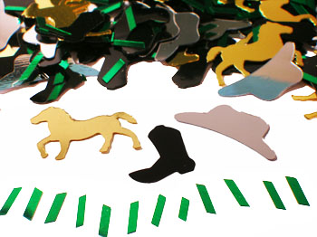 Rodeo Confetti Available by the Packet or Pound